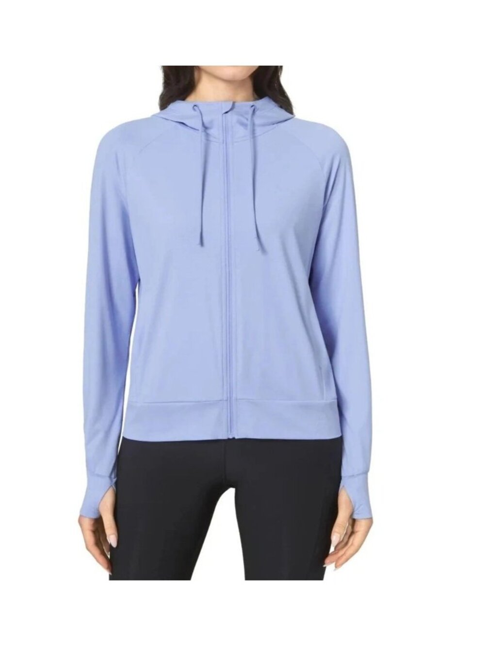 NWT Mondetta Women's S Purple Lightweight Full Zip Hoodie Jacket